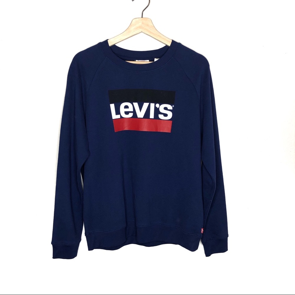 NWT Levi's Graphic Crew Neck Sweatshirt Size Large